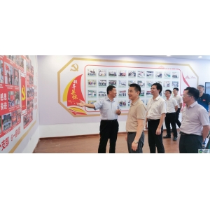 自治區直屬機關工委副書記鄒穎明到碧清源調研