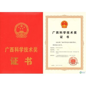 廣西科技進步獎一等獎
